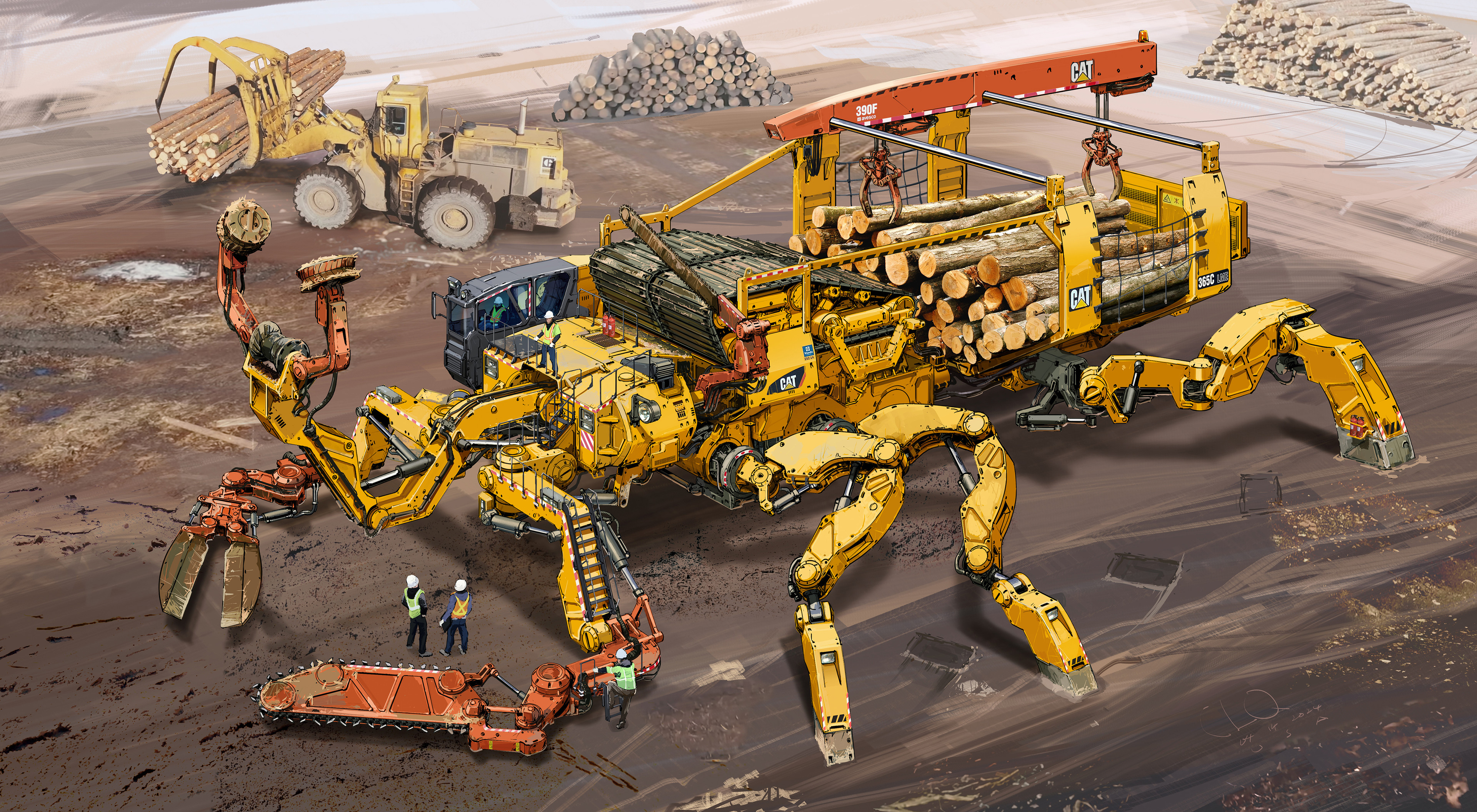 Longque Chen Beetle Timber Equipment
