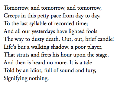 TomorrowAndTomorrowAndTomorrow