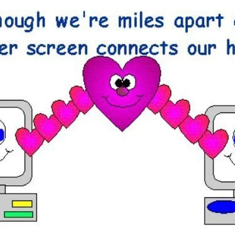 ComputerConnectsHearts