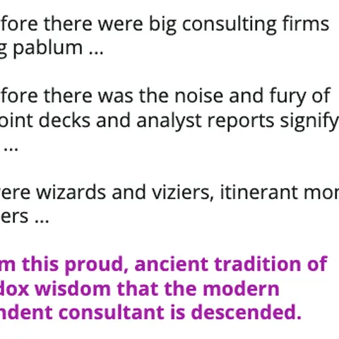 IndieConstultantsAreWizards