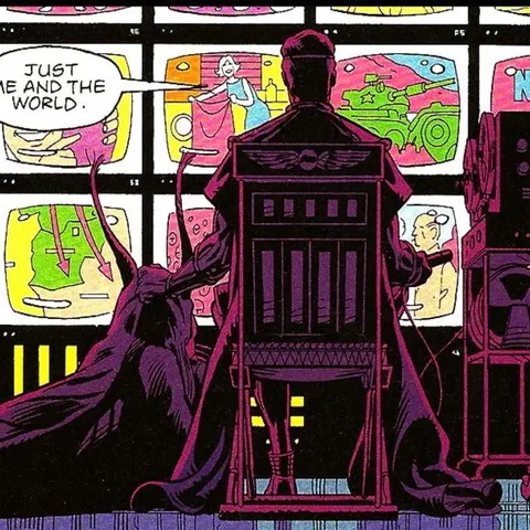 Ozymandias Cat Screens Watchmen